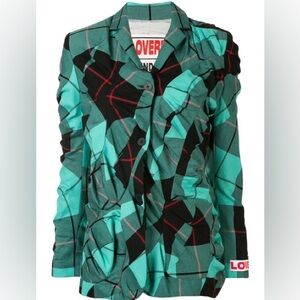Charles Jeffrey LoverBoy Jacket.
Unisex Wibble Tartan blazer. New with Tag.
